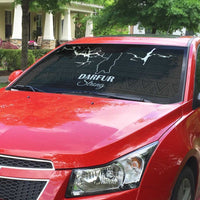 Darfur Sudan Strong Auto Sun Shade Pray for Tarseen - Wonder Print Shop