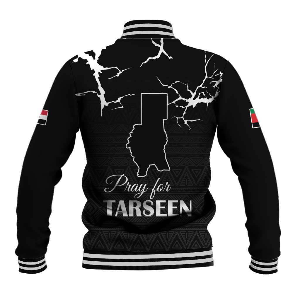 Darfur Sudan Strong Baseball Jacket Pray for Tarseen - Wonder Print Shop