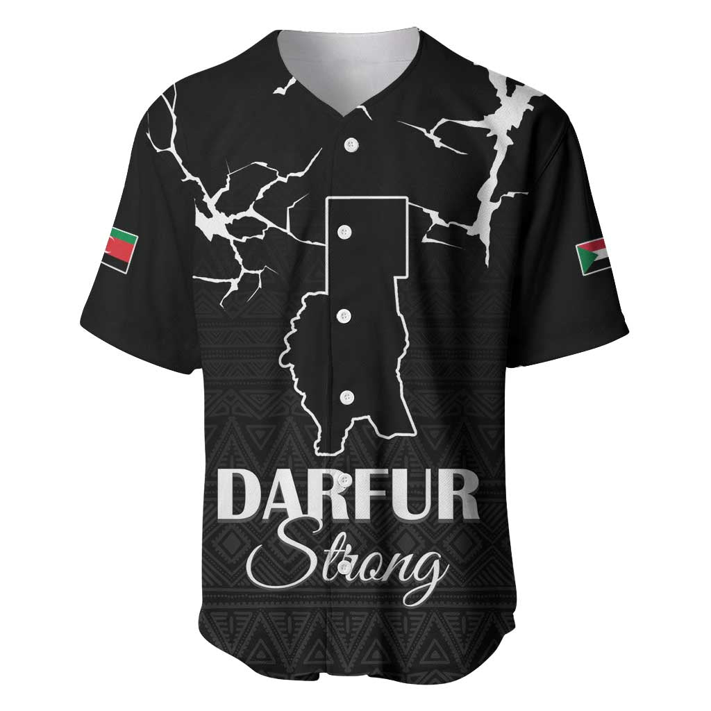 Darfur Sudan Strong Baseball Jersey Pray for Tarseen - Wonder Print Shop