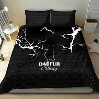 Darfur Sudan Strong Bedding Set Pray for Tarseen - Wonder Print Shop