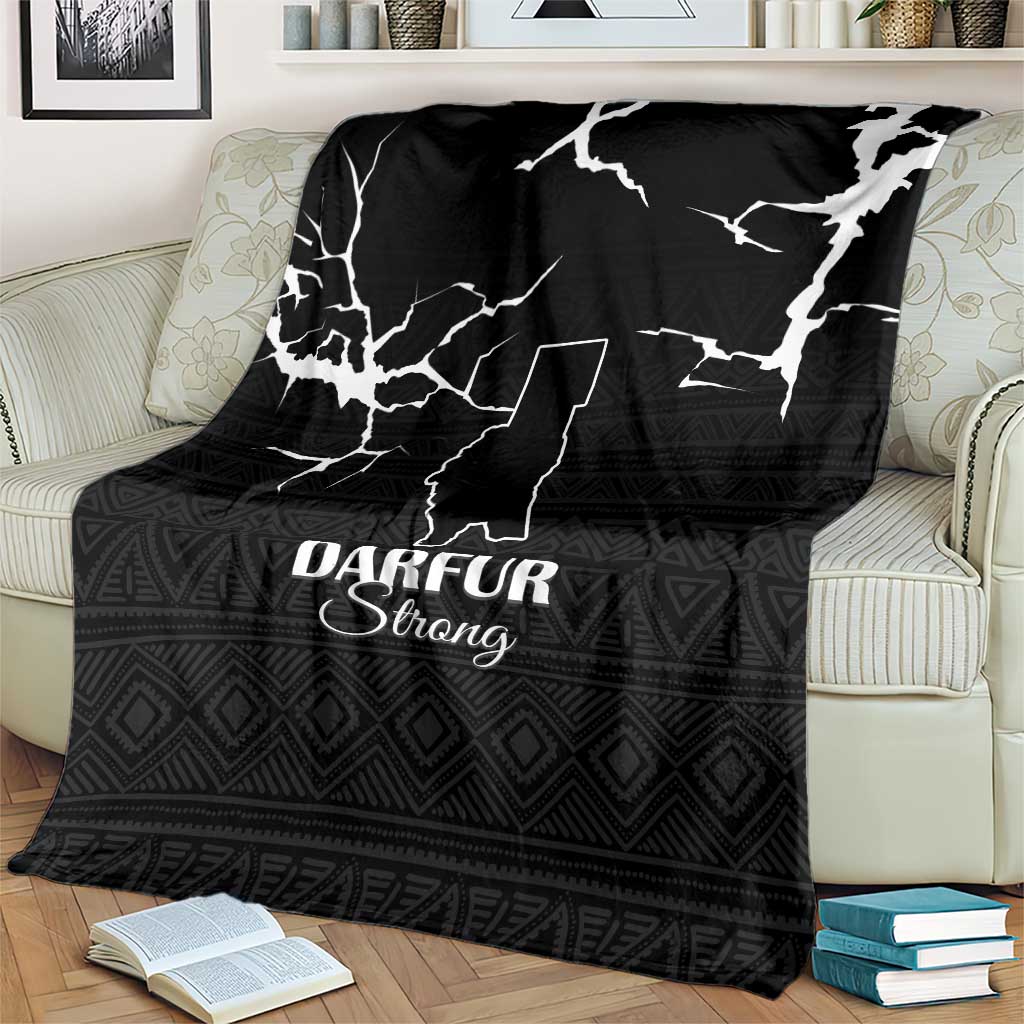 Darfur Sudan Strong Blanket Pray for Tarseen - Wonder Print Shop