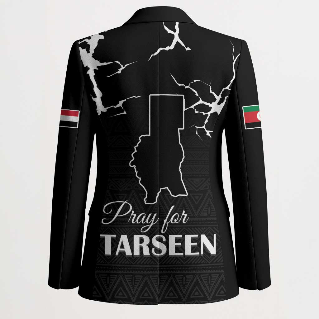 Darfur Sudan Strong Blazer Pray for Tarseen - Wonder Print Shop