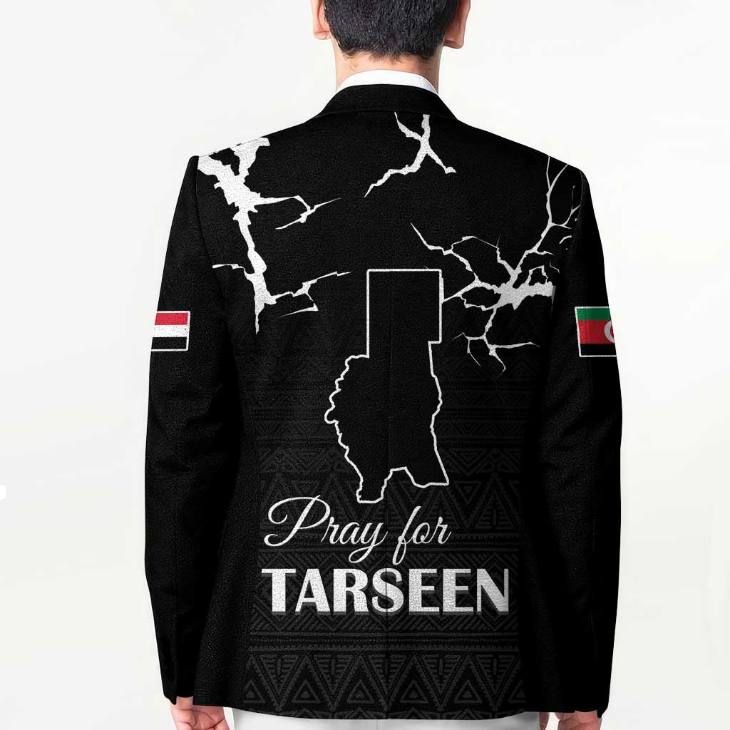 Darfur Sudan Strong Blazer Pray for Tarseen - Wonder Print Shop