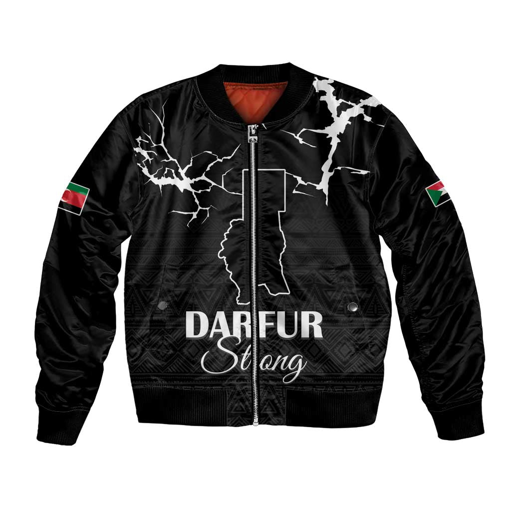 Darfur Sudan Strong Bomber Jacket Pray for Tarseen - Wonder Print Shop