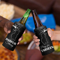 Darfur Sudan Strong 4 in 1 Can Cooler Tumbler Pray for Tarseen - Wonder Print Shop