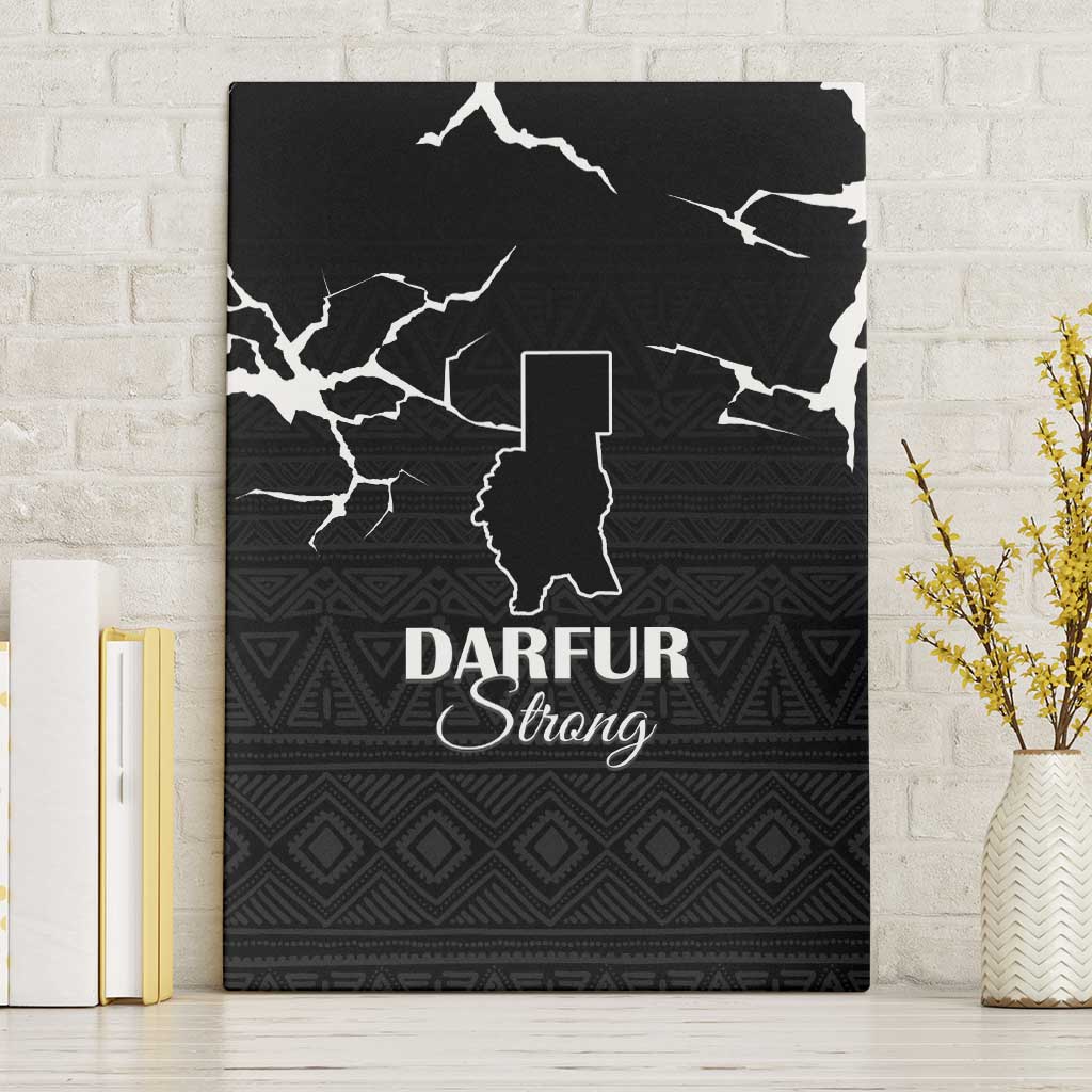 Darfur Sudan Strong Canvas Wall Art Pray for Tarseen - Wonder Print Shop