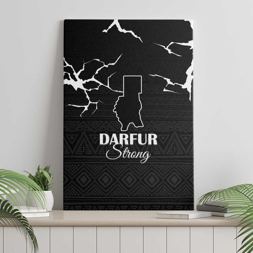 Darfur Sudan Strong Canvas Wall Art Pray for Tarseen - Wonder Print Shop