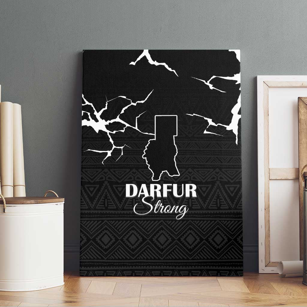 Darfur Sudan Strong Canvas Wall Art Pray for Tarseen - Wonder Print Shop