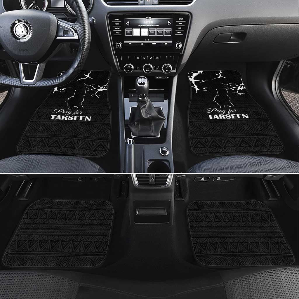 Darfur Sudan Strong Car Mats Pray for Tarseen - Wonder Print Shop