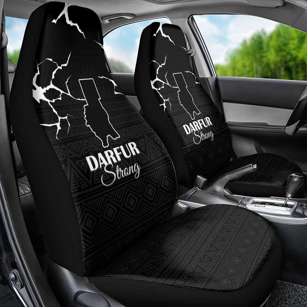 Darfur Sudan Strong Car Seat Cover Pray for Tarseen - Wonder Print Shop
