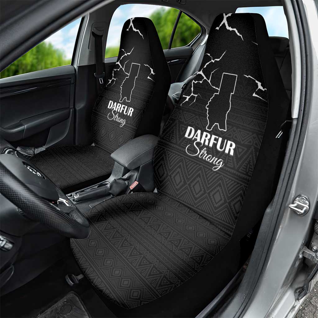 Darfur Sudan Strong Car Seat Cover Pray for Tarseen - Wonder Print Shop