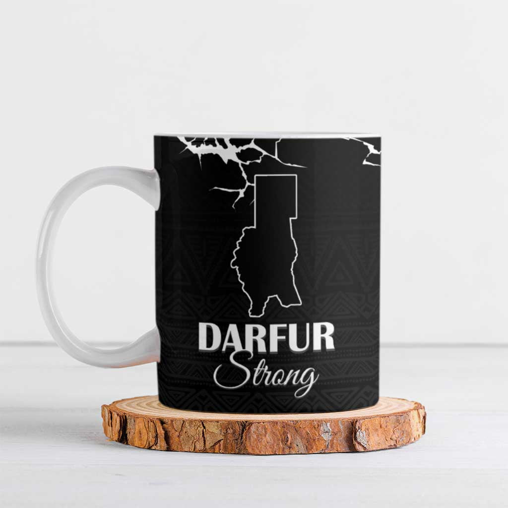 Darfur Sudan Strong Ceramic Mug Pray for Tarseen - Wonder Print Shop