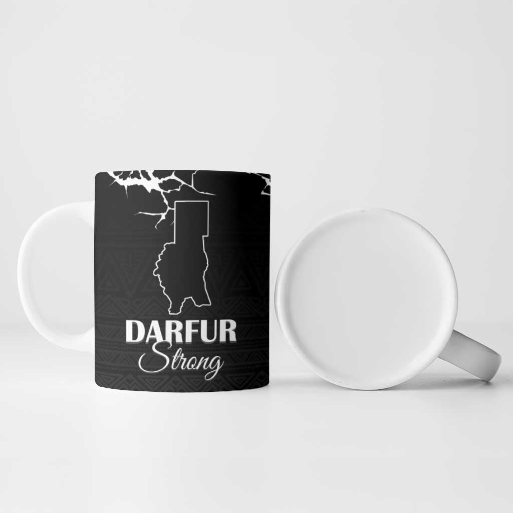 Darfur Sudan Strong Ceramic Mug Pray for Tarseen - Wonder Print Shop