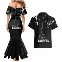 Darfur Sudan Strong Couples Matching Mermaid Dress and Hawaiian Shirt Pray for Tarseen - Wonder Print Shop