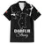 Darfur Sudan Strong Family Matching Off The Shoulder Long Sleeve Dress and Hawaiian Shirt Pray for Tarseen - Wonder Print Shop