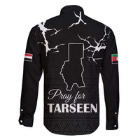 Darfur Sudan Strong Family Matching Off The Shoulder Long Sleeve Dress and Hawaiian Shirt Pray for Tarseen - Wonder Print Shop