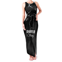 Darfur Sudan Strong Family Matching Tank Maxi Dress and Hawaiian Shirt Pray for Tarseen - Wonder Print Shop