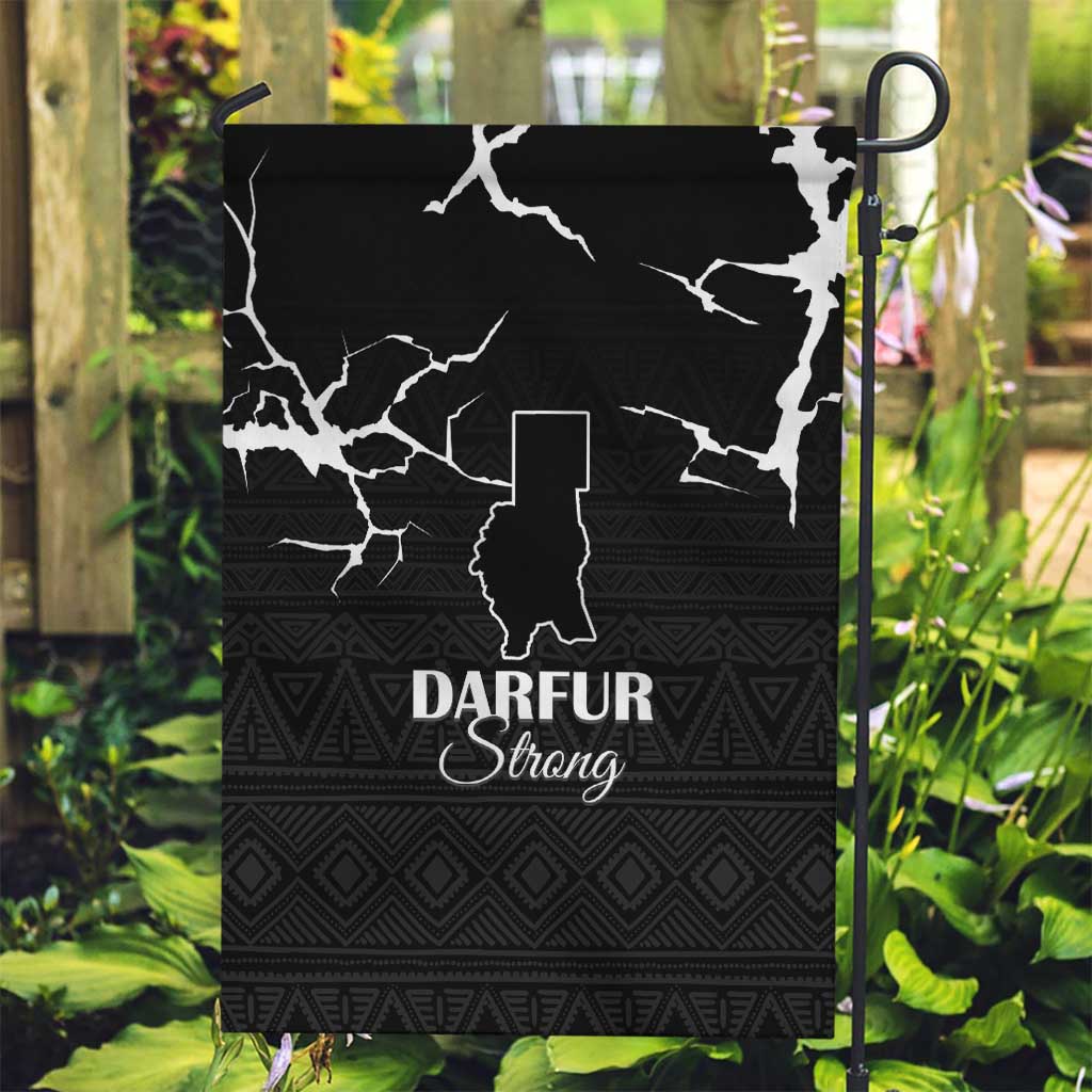 Darfur Sudan Strong Garden Flag Pray for Tarseen - Wonder Print Shop
