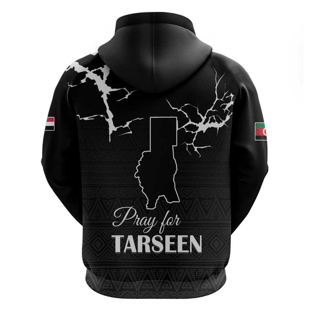 Darfur Sudan Strong Hoodie Pray for Tarseen - Wonder Print Shop