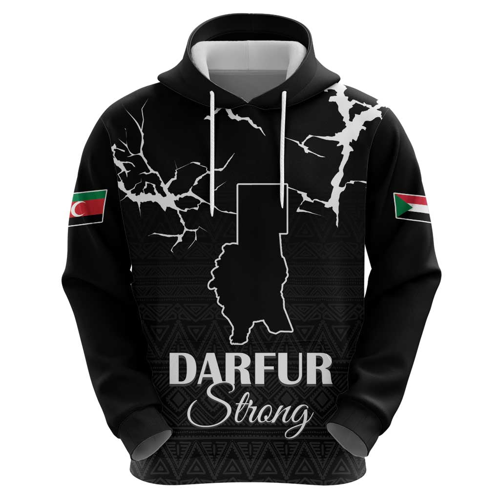 Darfur Sudan Strong Hoodie Pray for Tarseen - Wonder Print Shop