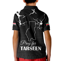 Darfur Sudan Strong Kid Polo Shirt Pray for Tarseen - Wonder Print Shop