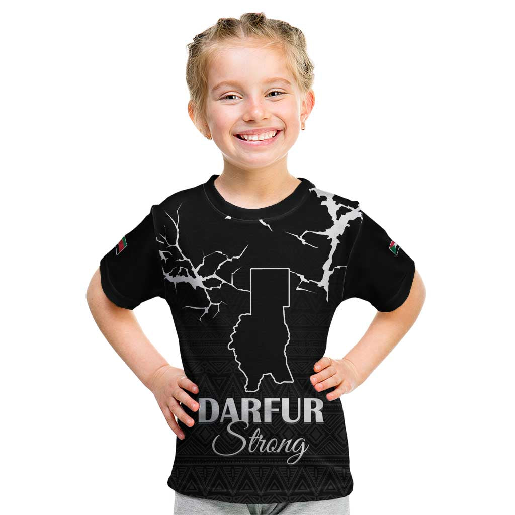 Darfur Sudan Strong Kid T Shirt Pray for Tarseen - Wonder Print Shop