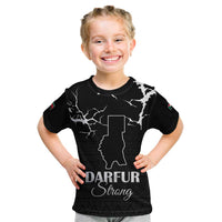 Darfur Sudan Strong Kid T Shirt Pray for Tarseen - Wonder Print Shop