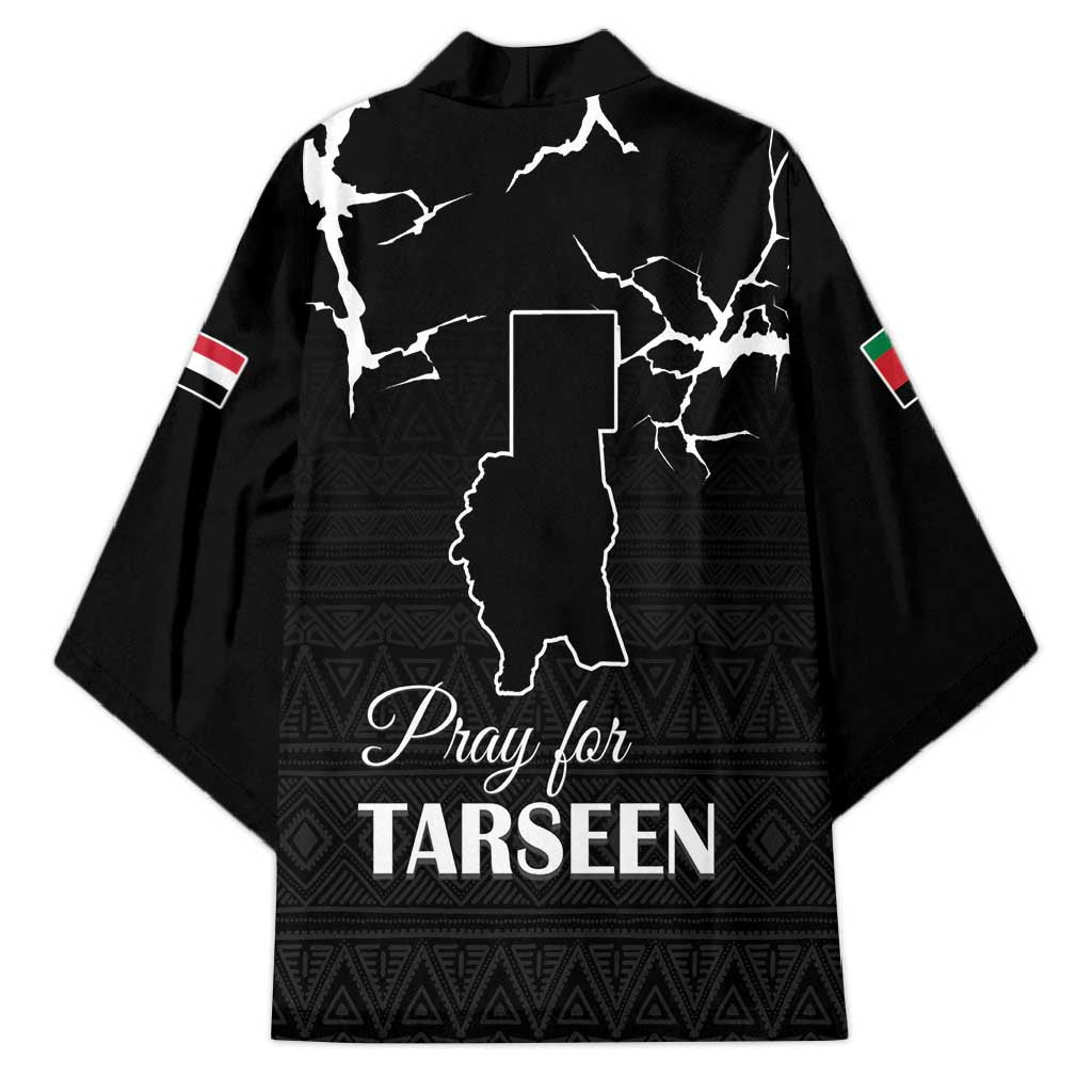 Darfur Sudan Strong Kimono Pray for Tarseen - Wonder Print Shop