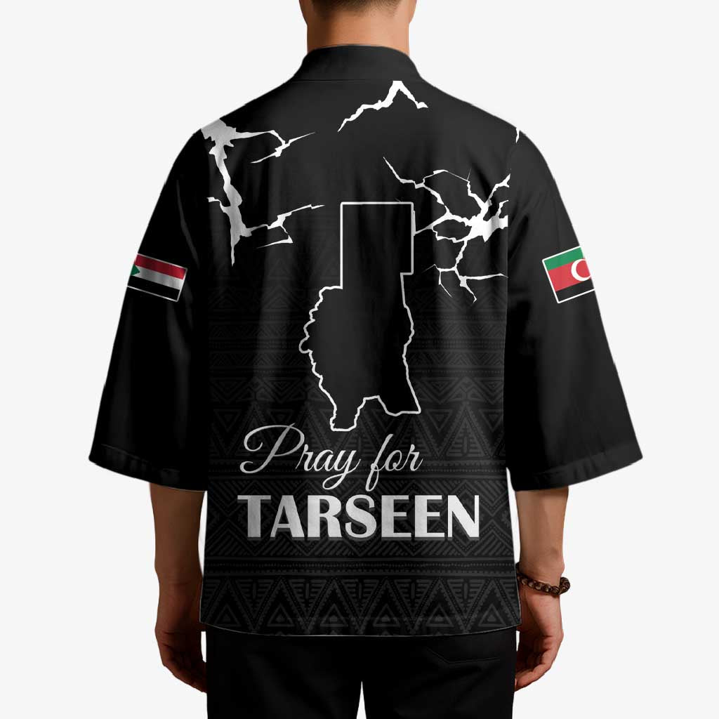 Darfur Sudan Strong Kimono Pray for Tarseen - Wonder Print Shop