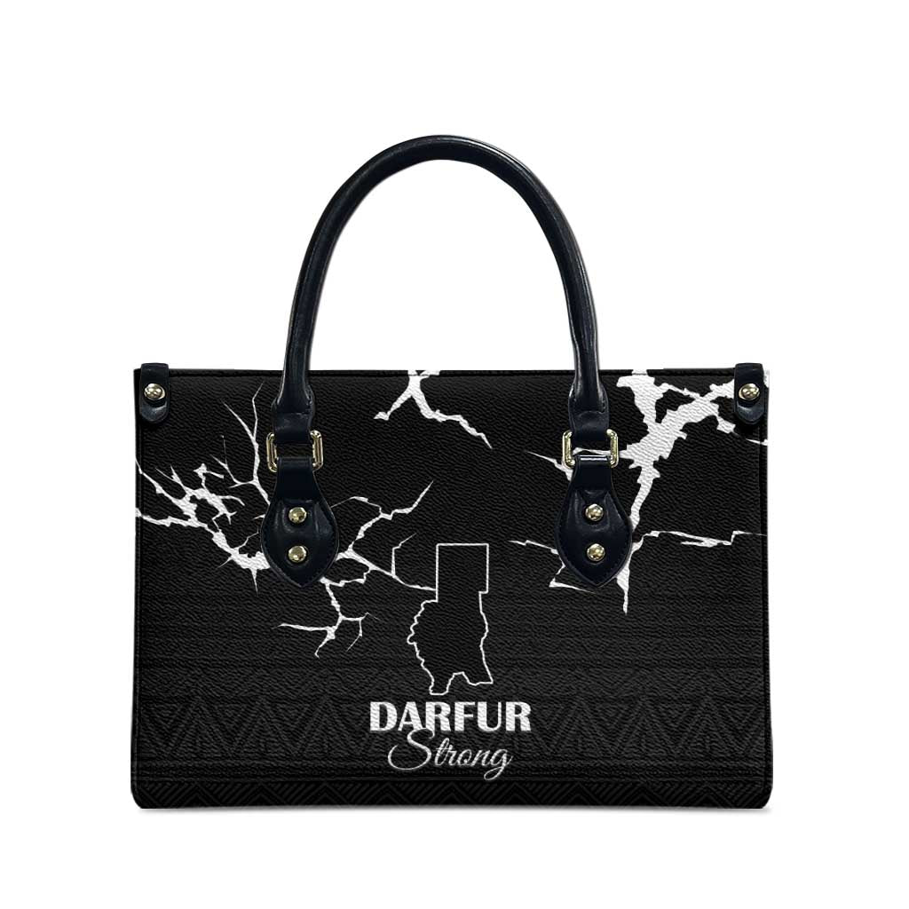 Darfur Sudan Strong Leather Bag Pray for Tarseen - Wonder Print Shop