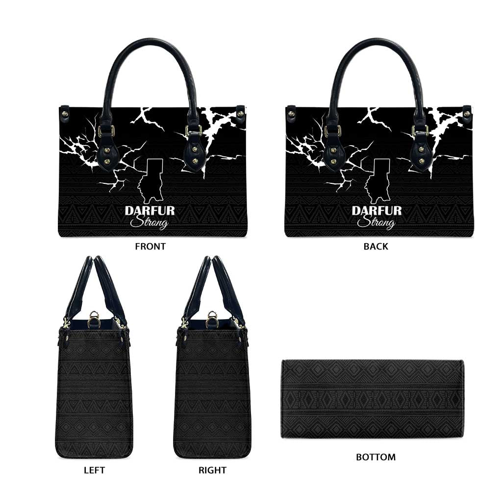 Darfur Sudan Strong Leather Bag Pray for Tarseen - Wonder Print Shop