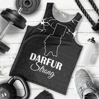 Darfur Sudan Strong Men Tank Top Pray for Tarseen - Wonder Print Shop