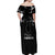 Darfur Sudan Strong Off Shoulder Maxi Dress Pray for Tarseen - Wonder Print Shop