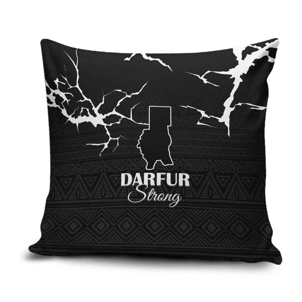 Darfur Sudan Strong Pillow Cover Pray for Tarseen - Wonder Print Shop