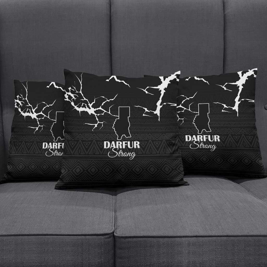 Darfur Sudan Strong Pillow Cover Pray for Tarseen - Wonder Print Shop