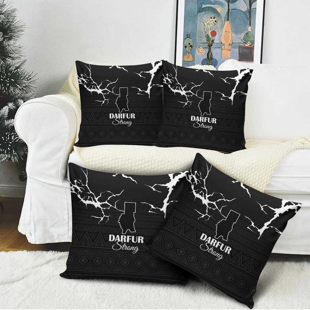 Darfur Sudan Strong Pillow Cover Pray for Tarseen - Wonder Print Shop