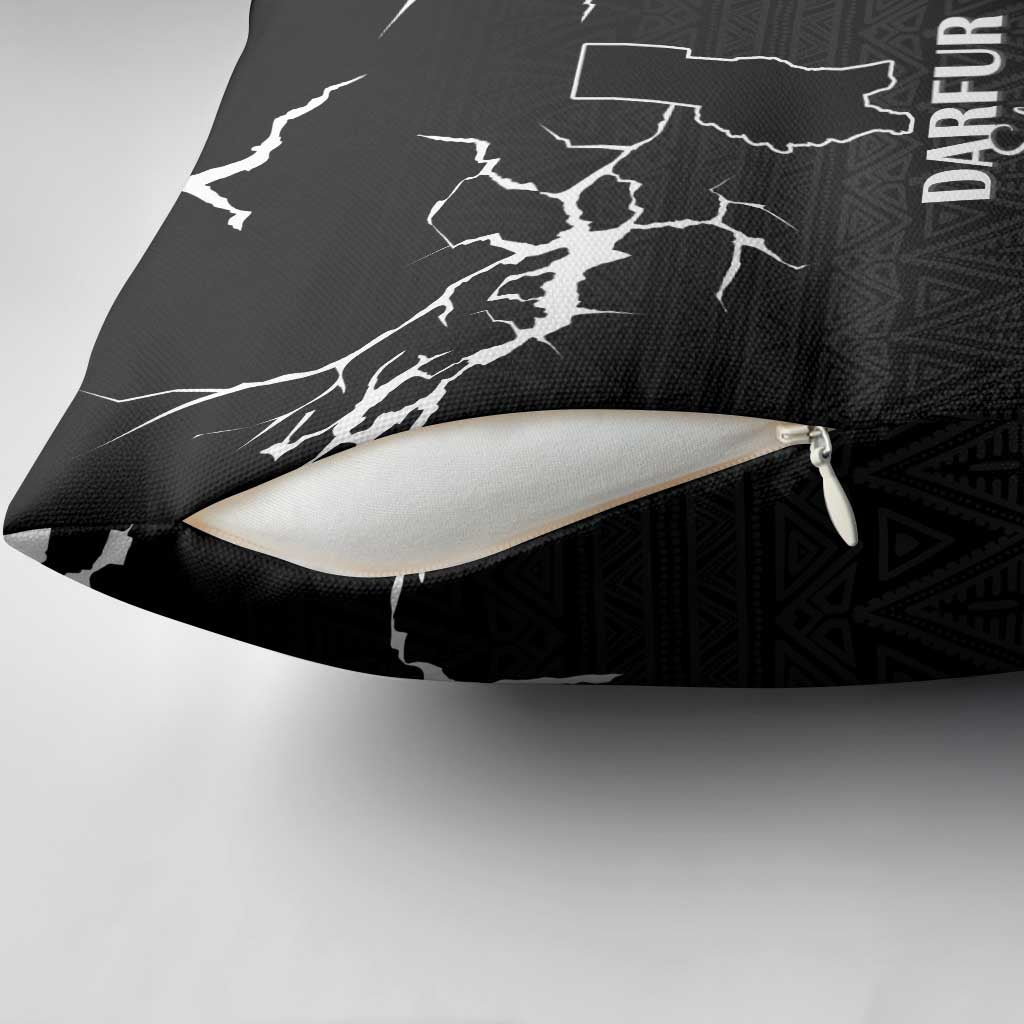 Darfur Sudan Strong Pillow Cover Pray for Tarseen - Wonder Print Shop