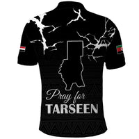 Darfur Sudan Strong Polo Shirt Pray for Tarseen - Wonder Print Shop