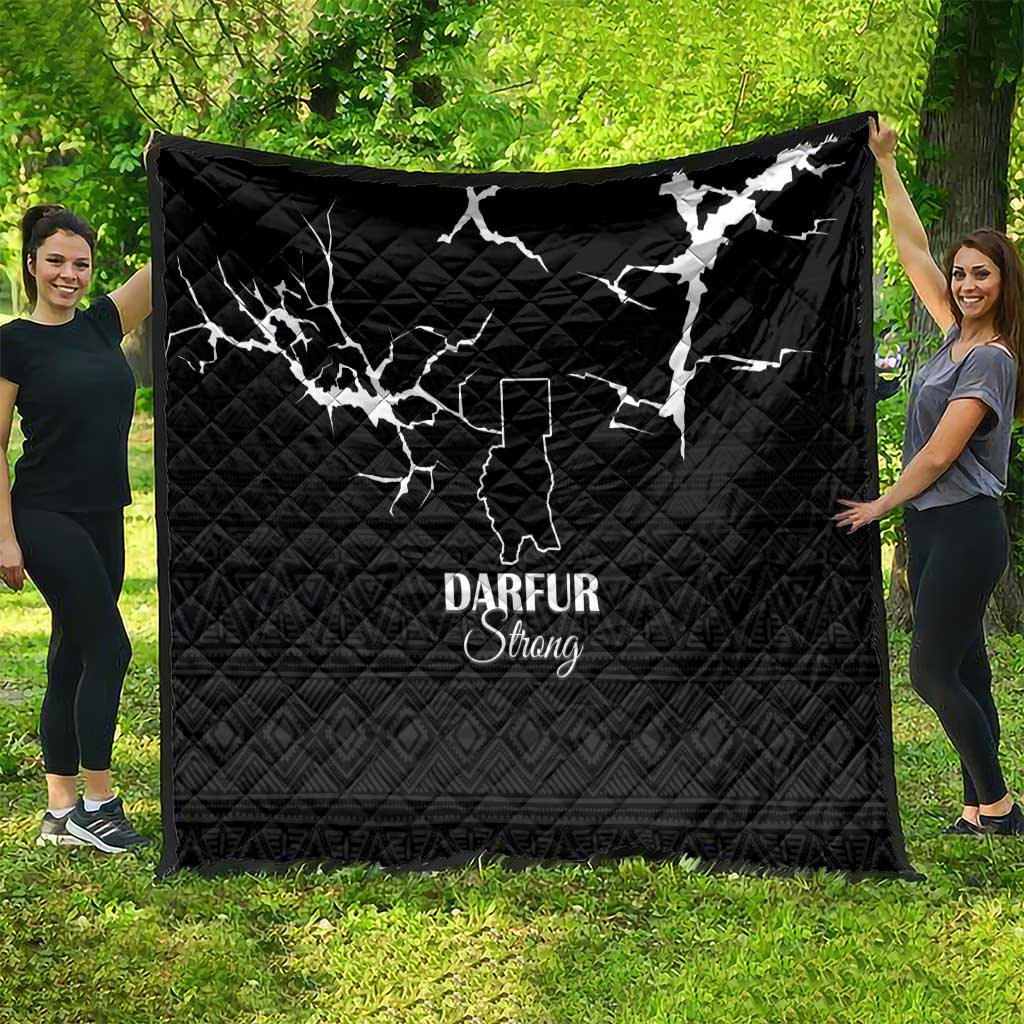 Darfur Sudan Strong Quilt Pray for Tarseen - Wonder Print Shop