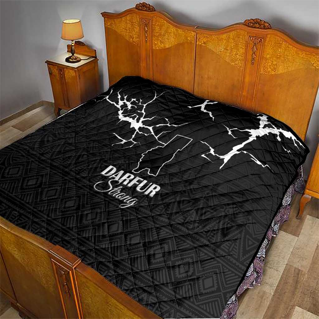 Darfur Sudan Strong Quilt Pray for Tarseen - Wonder Print Shop