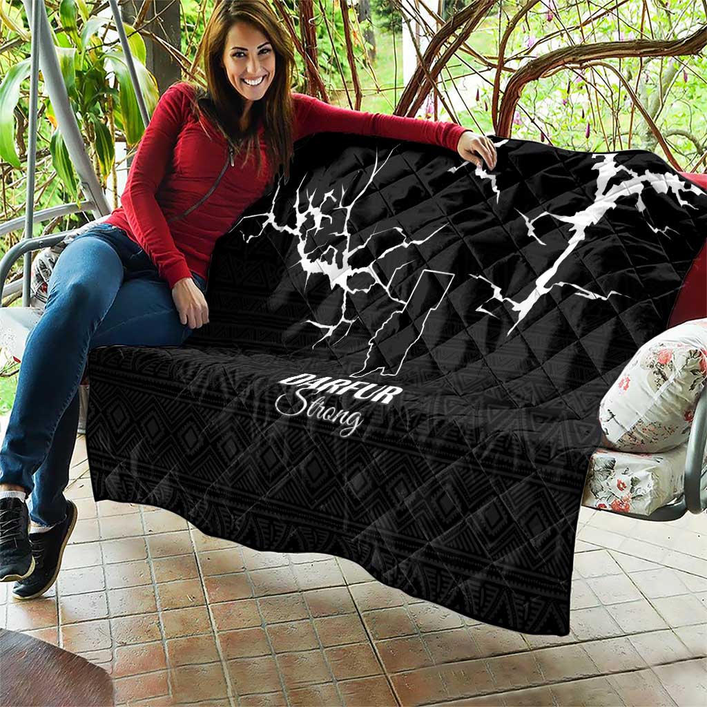 Darfur Sudan Strong Quilt Pray for Tarseen - Wonder Print Shop