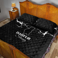 Darfur Sudan Strong Quilt Bed Set Pray for Tarseen - Wonder Print Shop