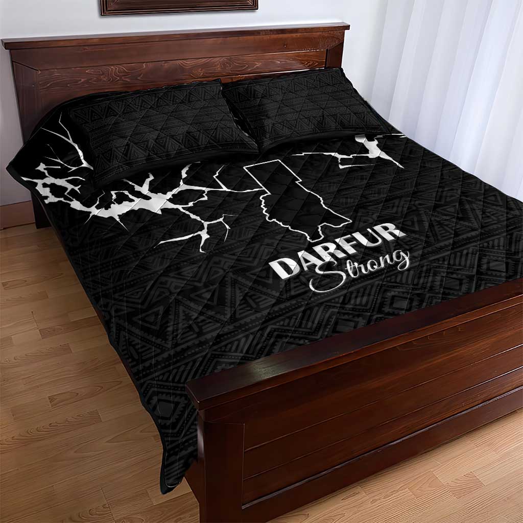 Darfur Sudan Strong Quilt Bed Set Pray for Tarseen - Wonder Print Shop