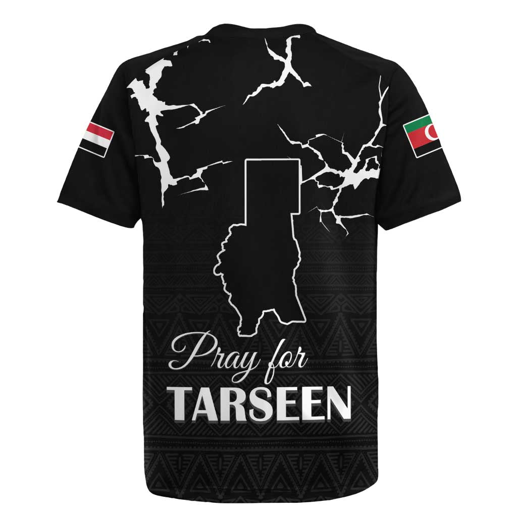 Darfur Sudan Strong Rugby Jersey Pray for Tarseen - Wonder Print Shop