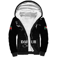 Darfur Sudan Strong Sherpa Hoodie Pray for Tarseen - Wonder Print Shop