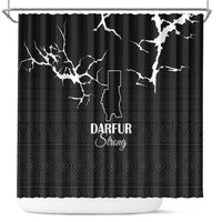Darfur Sudan Strong Shower Curtain Pray for Tarseen - Wonder Print Shop