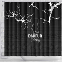 Darfur Sudan Strong Shower Curtain Pray for Tarseen - Wonder Print Shop