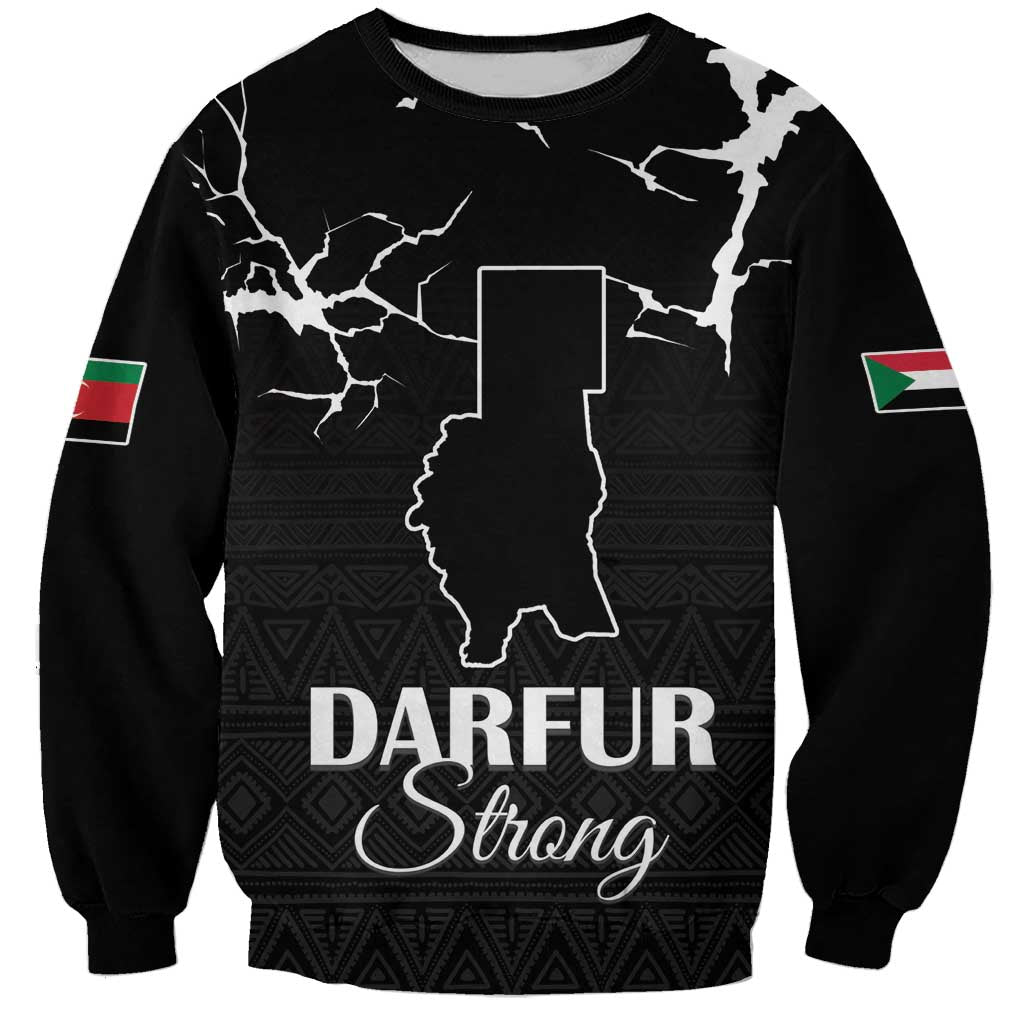 Darfur Sudan Strong Sweatshirt Pray for Tarseen - Wonder Print Shop