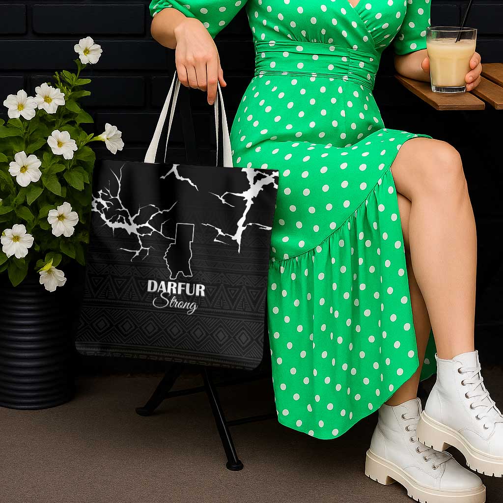 Darfur Sudan Strong Tote Bag Pray for Tarseen - Wonder Print Shop