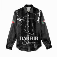 Darfur Sudan Strong Women Casual Shirt Pray for Tarseen - Wonder Print Shop